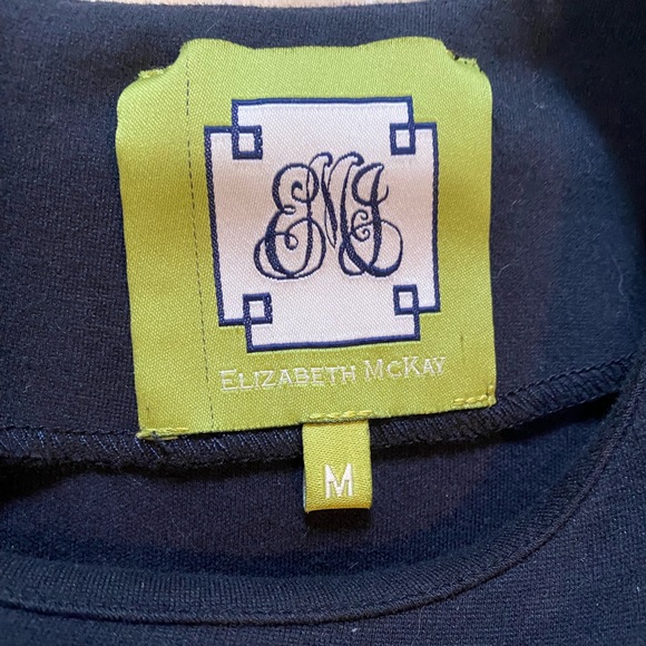 Elizabeth McKay Navy Bell Sleeve Dress - Picture 4 of 6